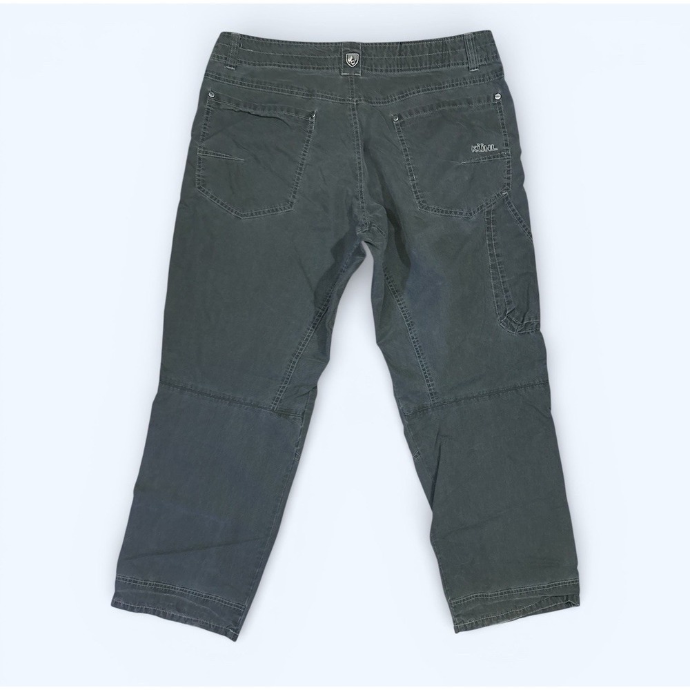 Kuhl Revolvr Pants Mens 36 Brown Crag Series‎ Articulated Knee Hiking Outdoor
